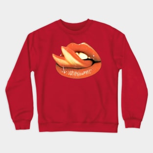 Valentines Kiss Crewneck Sweatshirt